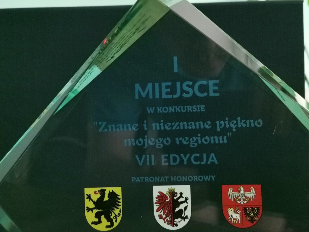 Nagroda za zajęcie I miejsca w konkursie.