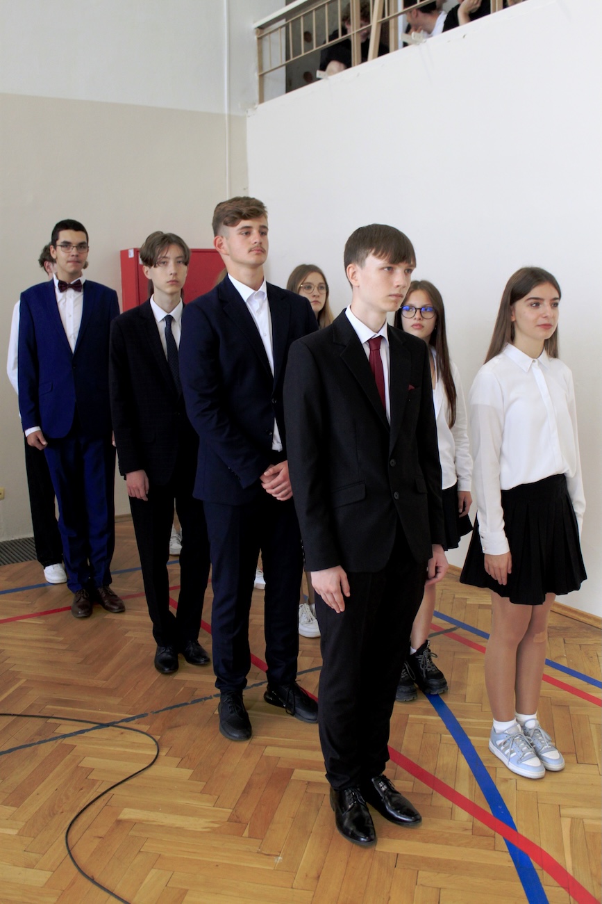 Delegacje pierwszoklasistów