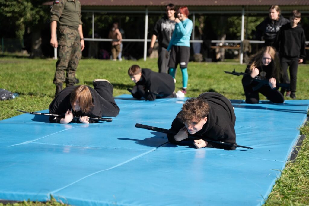 Ćwiczenia wojskowe.