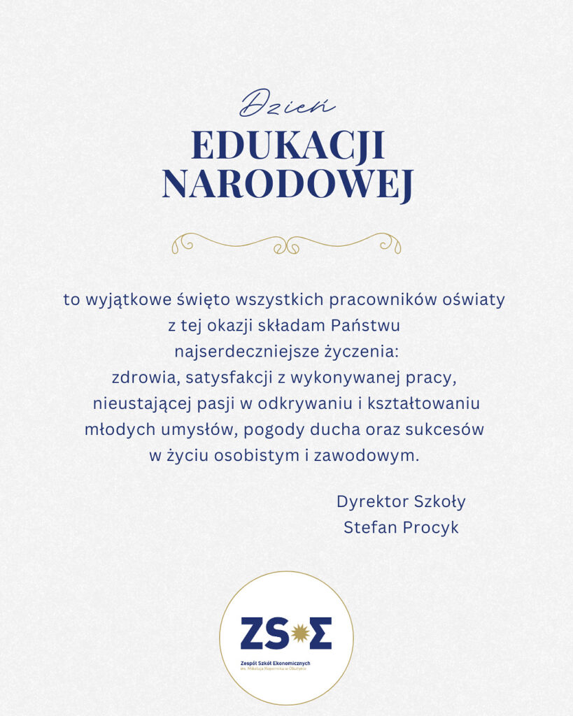 Dzień Edukacji Narodowej