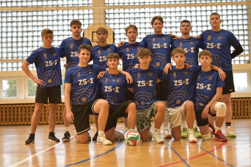 Drużyna siatkarska.