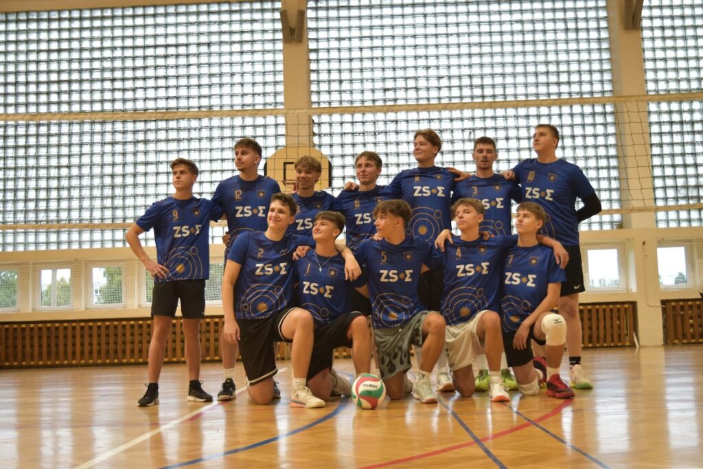 Drużyna siatkarska.