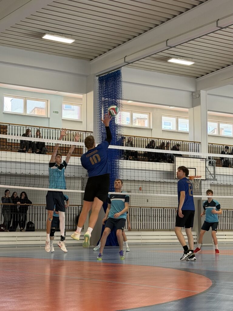 Siatkarze w rozgrywkach.